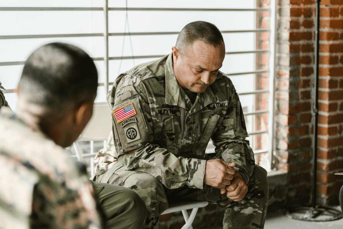Posttraumatic Stress Disorder can manifest in many different ways from chronic pain, to invisible wounds that may lead to serious injury for the mental state of war veterans or service members. We help veterans with peer groups and treatment options to aid in addressing veterans with ptsd.