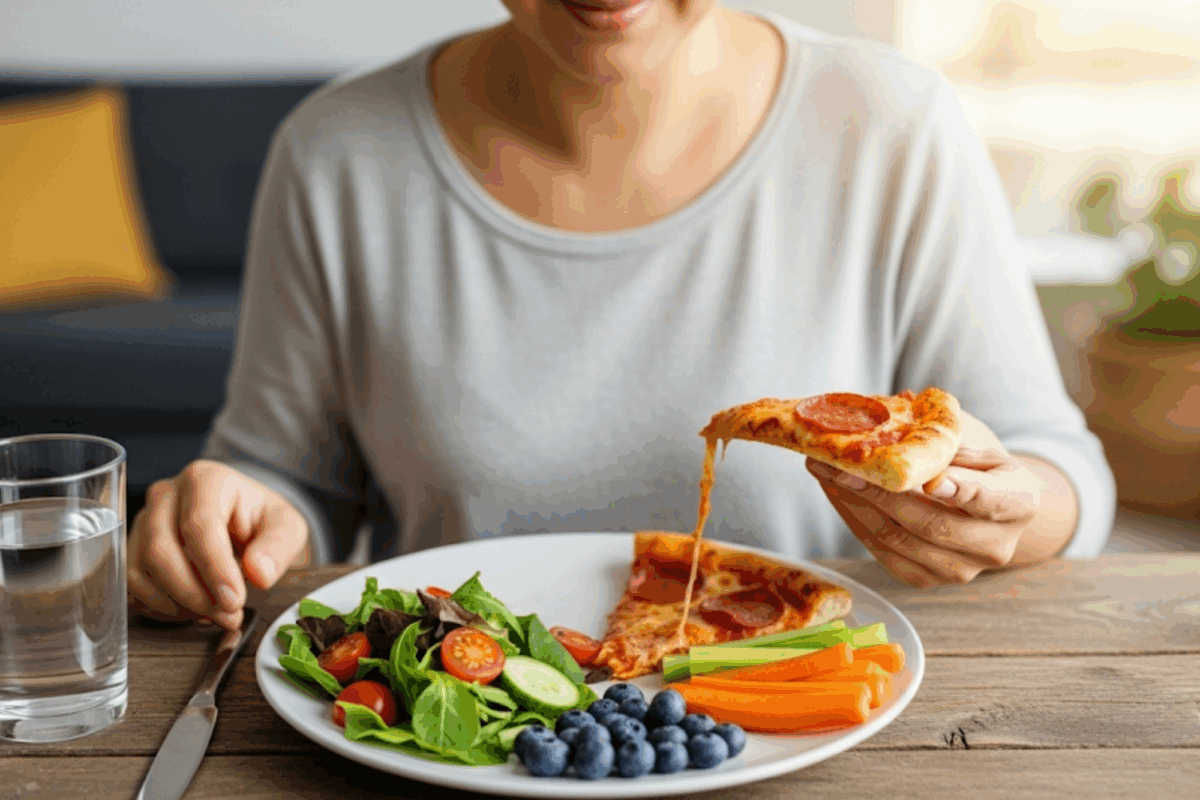 A balanced and healthy relationship with a normal amount of food is possible. Contact us today to learn more.